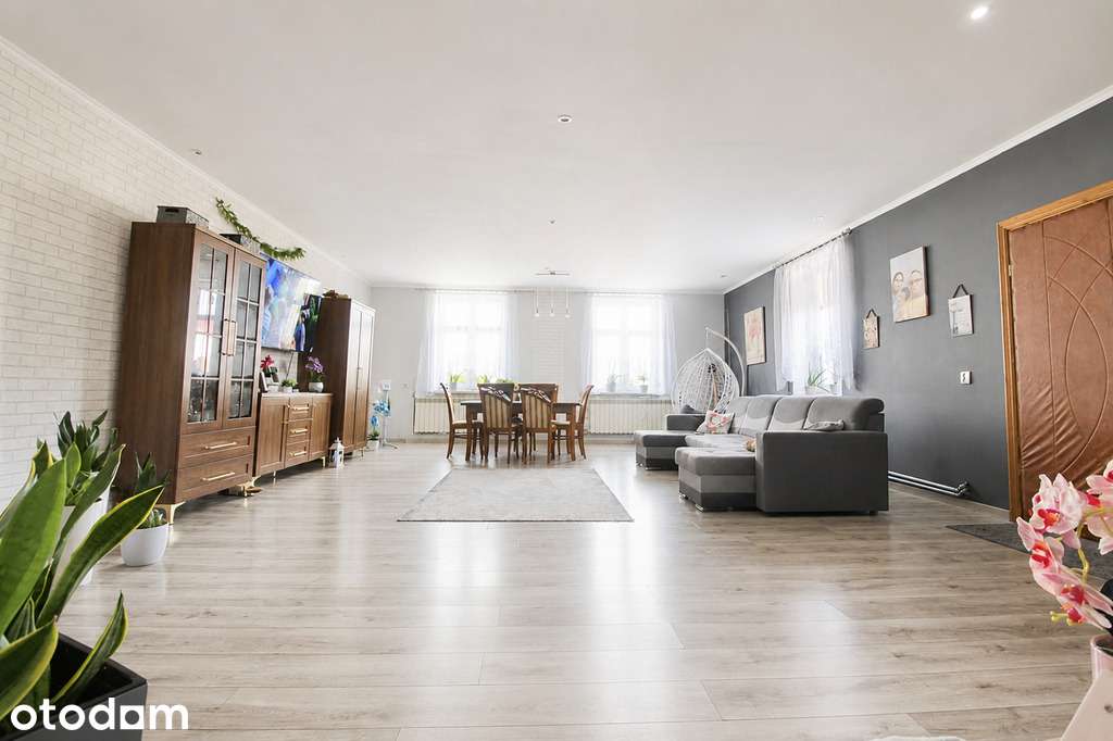 NARZYM, DUŻE MIESZKANI 142 m² z możliwością podzia
