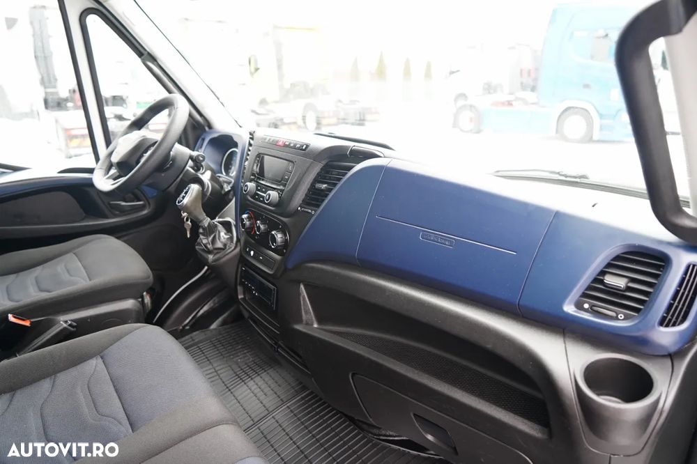 Iveco DAILY 70-180 / BASCULATOR SPATE 2.8 M / MTA: 7.0 T / BLOCARE PUNȚI / DUBLU / HI-MATIC - 36