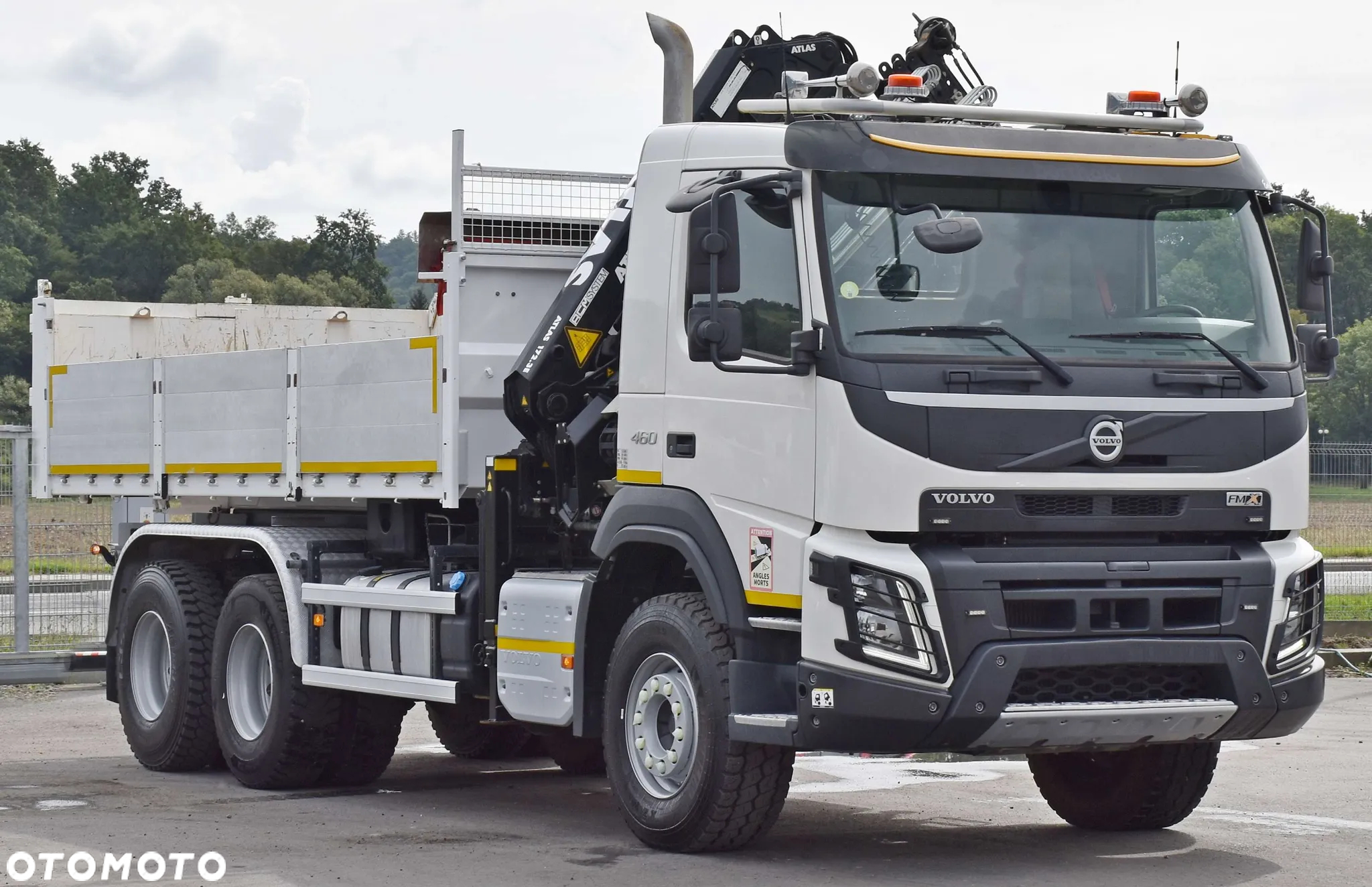 Volvo FMX 450 * WYWROTKA 5,40 m + ATLAS 172.3E + PILOT / 6x4 - 3