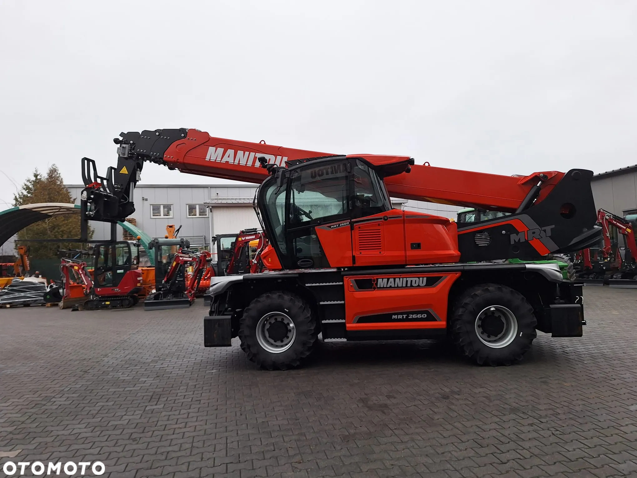 Manitou ładowarka teleskopowa obrotowa MRT 2660 Vision + - 2