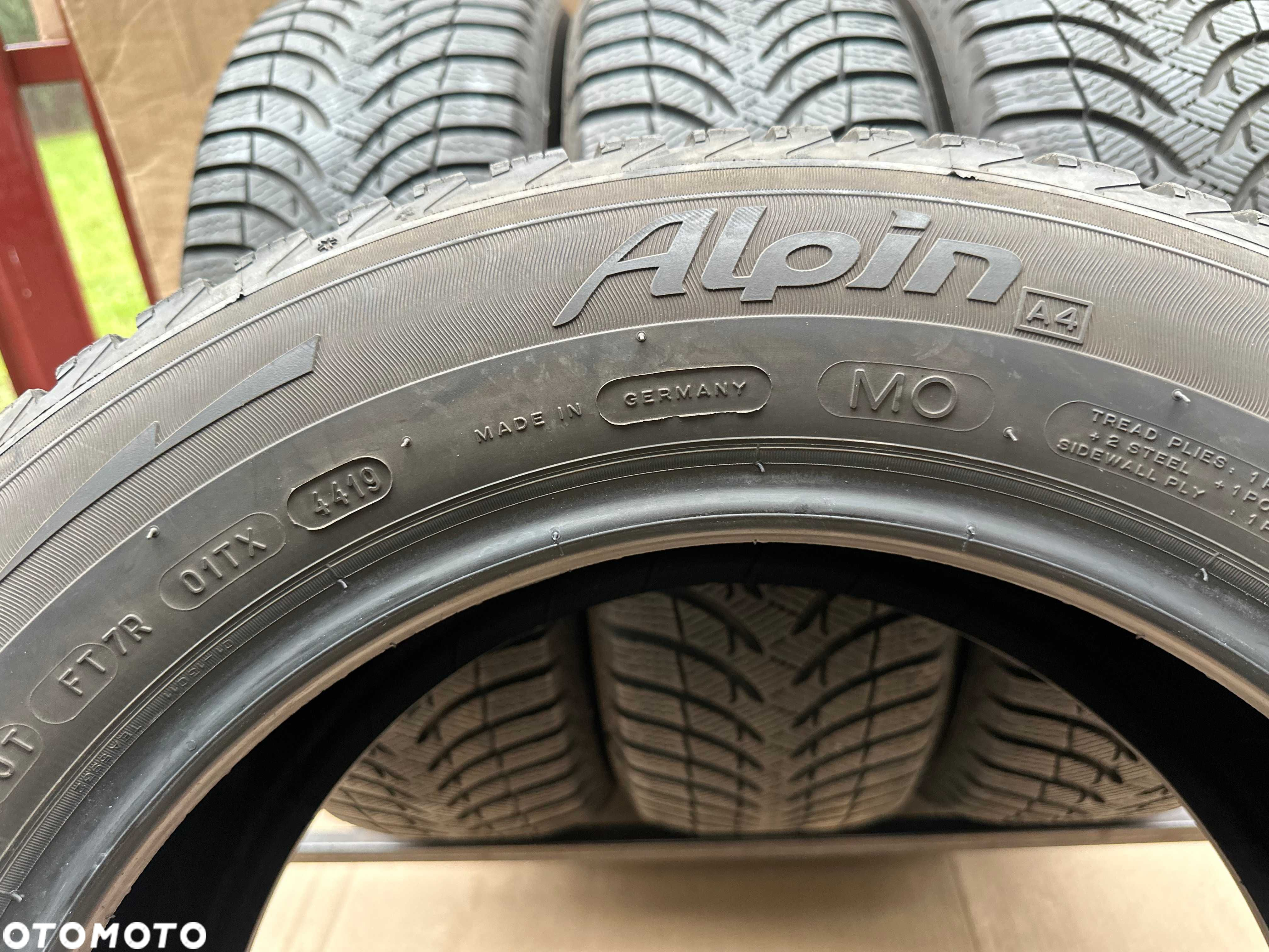 Opony Michelin Alpin A4 205/60R16 92H 2019 - 8
