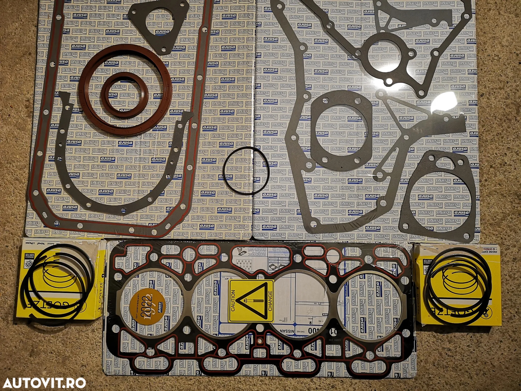 Nissan L35-09 Ebro B4.40 B4-40TI B440II Set garnituri Chiuloasa Semering segmenti - 12