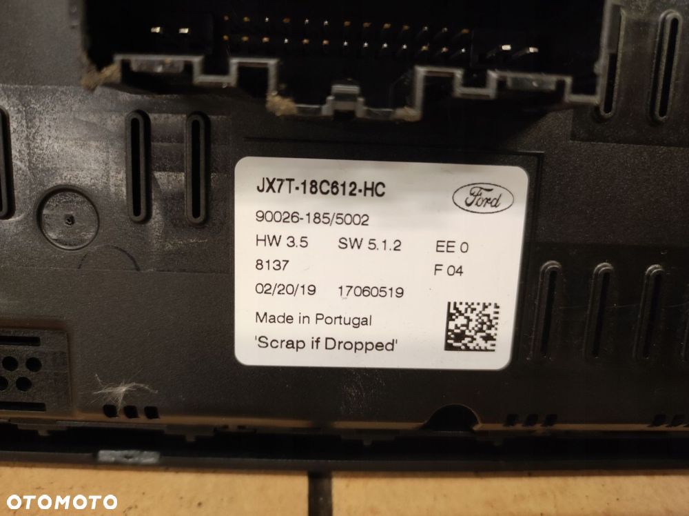 panel sterowania klimatyzacji focus mk4 iv 4 - 6
