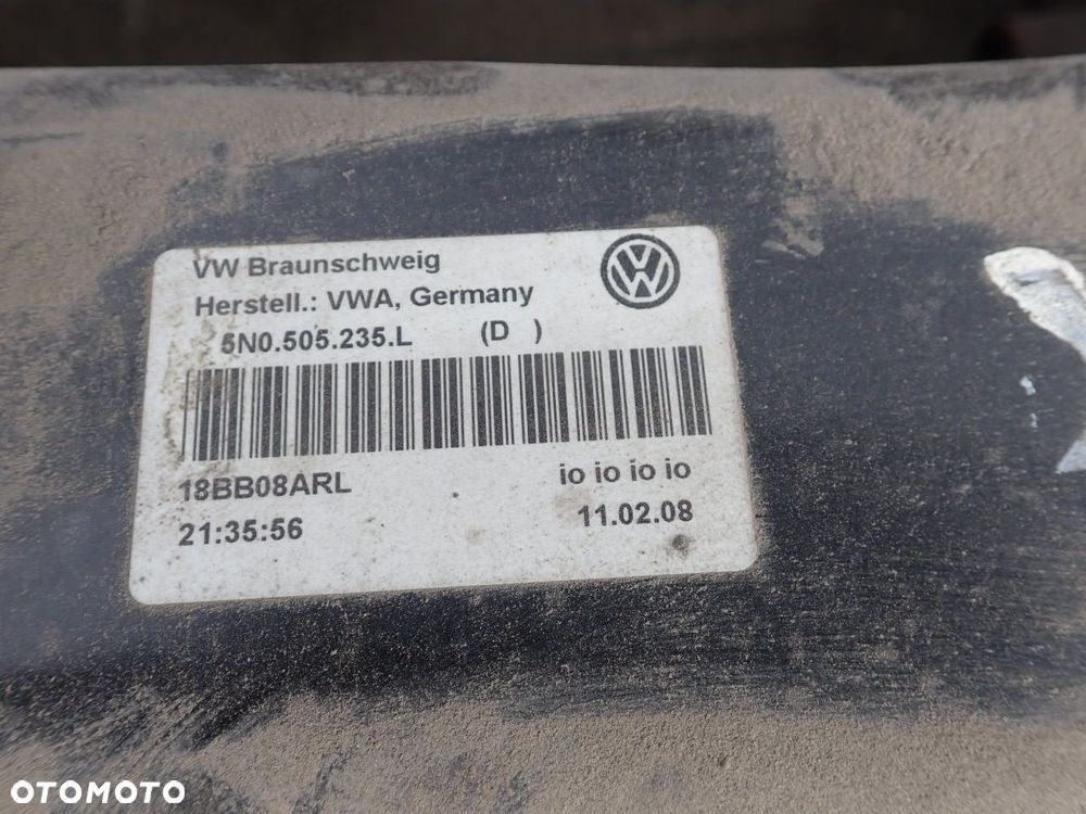 SANKI WÓZEK KOŁYSKA TYŁ VOLKSWAGEN PASSAT B6 4MOTION - 10