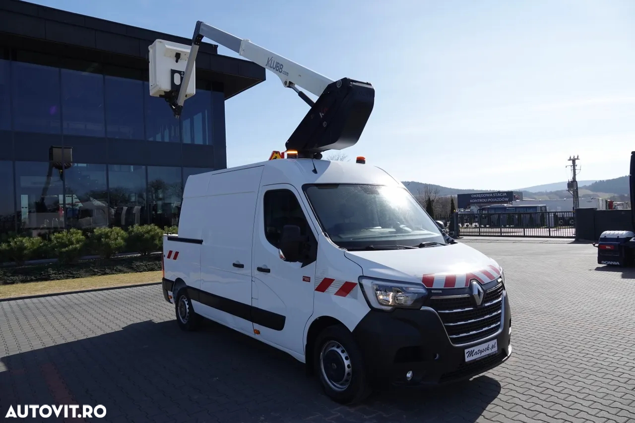 Renault MASTER / BASKET LIFT - 10 metri / 2021 / TABLA + LIFT / DUPA CONTRACTUL DE SERVICE / - 4