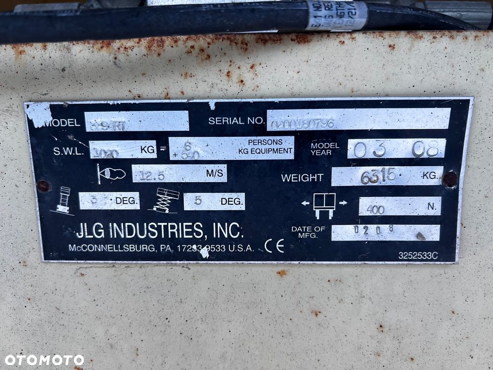 JLG 3394 RT - 12