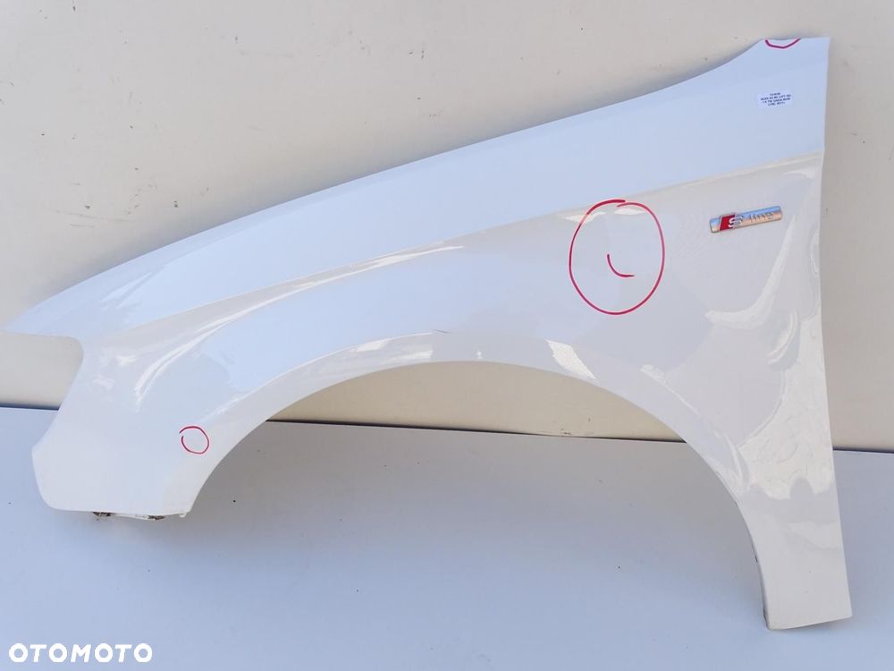BŁOTNIK LEWY PRZÓD PRZEDNI LY9C A3 8V 17-20r LIFT 5D SPORTBACK 3D 3 DRZWI - 4