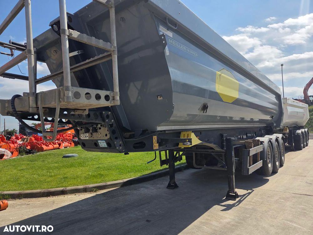 Meiller 28mc, 3 axe, Axe SAF, axa liftabila, scena vizitare, prelata, protectii laterale sasiu, frane disc, model KISA3, posibilitate leasing 3 ani-PROMOTIE 23.900 EUR+Tva - 6