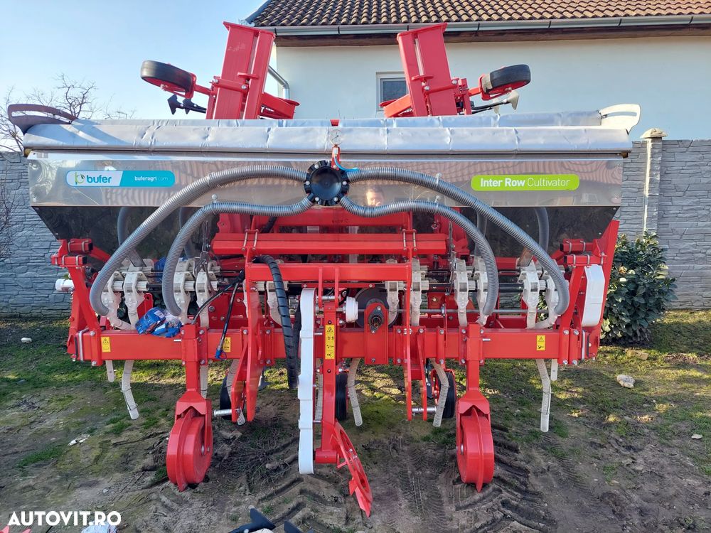 Bufer PRĂȘITOARE BUFER MHM7 – Eficiență Maximă cu Fertilizare JUMBO INOX (7 rânduri) – NOUĂ - 2