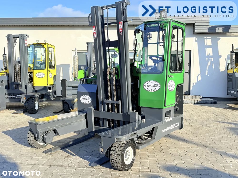 Combilift WÓZEK CZTEROKIERUNKOWY - WIELOKIERUNKOWY | COMBILIFT C5000L | GAS | DUPLEX 4100MM | POZYCJONER WIDEŁ | PEŁNA KABINA | WOLNY SKOK | STAN IDEALNY | Szeroka oferta wózków czterokierunkowych i bocznych, dopasowanych do różnorodnych potrzeb i zastosowań - 4