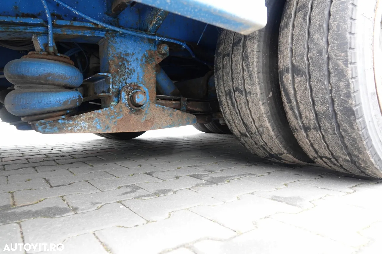 Cometto CAMION COMETTO CU ÎNCĂRCARE MICĂ / PRELUNSĂ / 4 AXI / AXĂ DE DIRECȚIE / IMPORTAT - 19