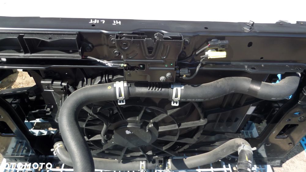 HYUNDAI TUCSON 15-20 LIFT 1.6 GDI PAS PRZEDNI CHŁODNICA WODY KLIMATYZACJI WENTYLATOR BELKA CZUJNIK PIESZEGO - 4