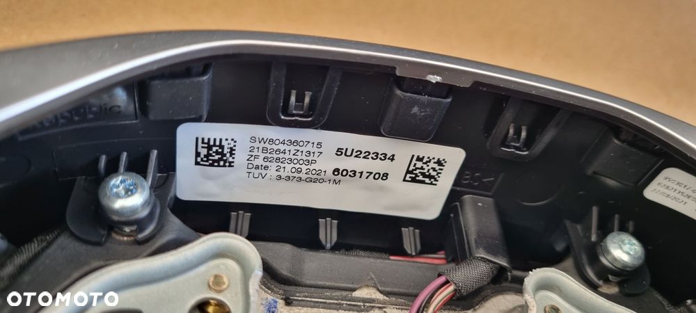 BMW 1 F40 M-PAKIET 2019- Kierownica Skóra Grzana Oryginał - 14