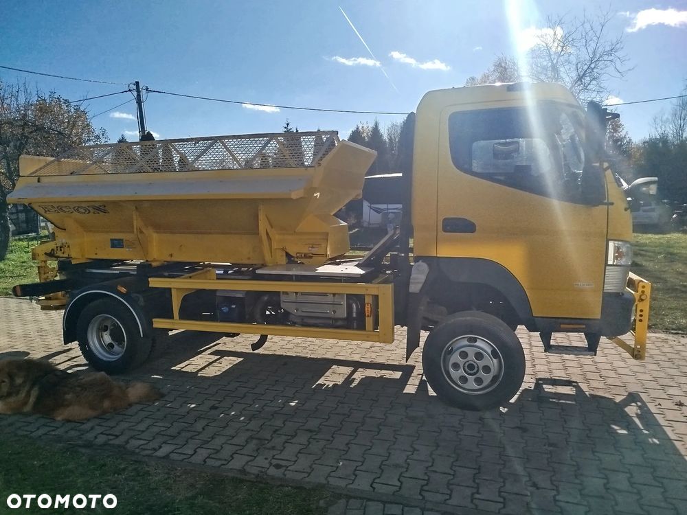 Mitsubishi Canter 6c18 Fuso 4x4 4wd gritter Pługo piaskarka Solarka komunalny 3.0 // 180KM //2016//48 000km// daily unimog Schmidt pfau rexter econ - 17