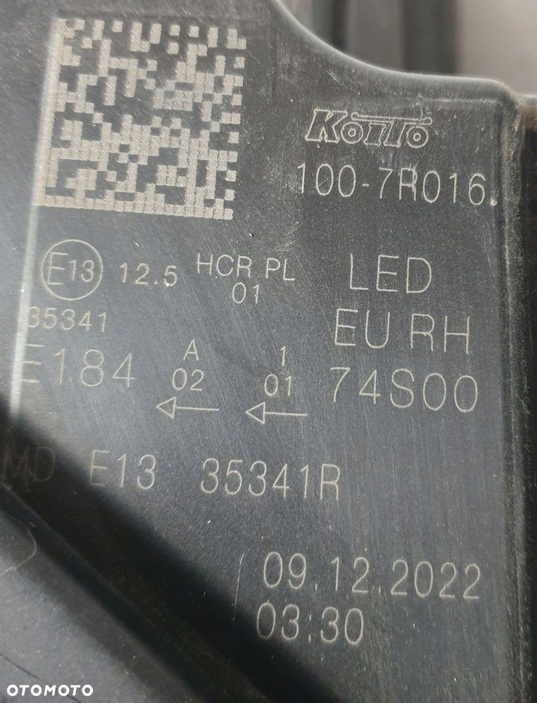 Suzuki Vitara III Reflektor Prawy KOITO 100-7R16 - 6