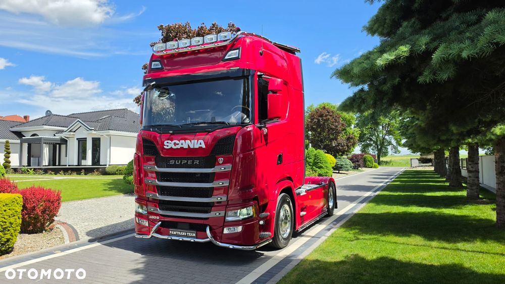Scania ///S460///2023/// RETARDER///FULL LED///ALUMINIOWE FELGI///ZABUDOWY MIĘDZYOSIOWE ///KLIMATYZACJA POSTOJOWA/// NAWIGACJA///WAGA///STAN BARDZO DOBRY - 1