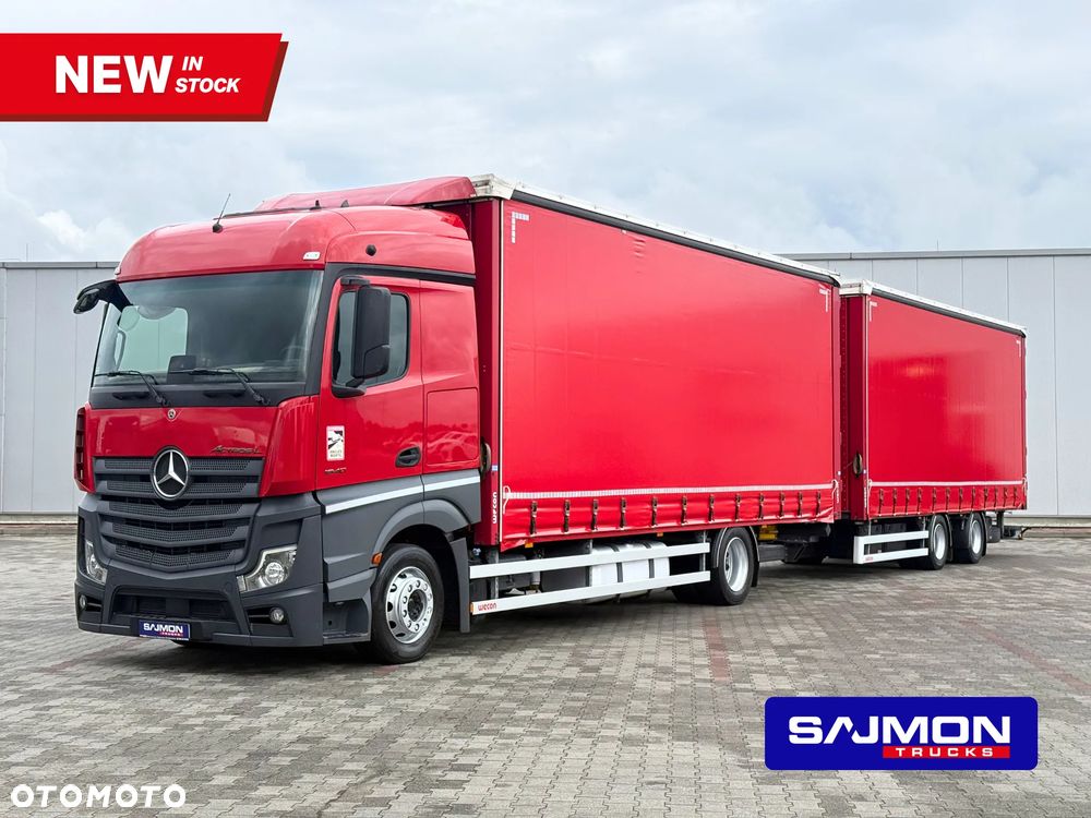 Mercedes-Benz ACTROS L 1840 / ZESTAW TANDEM 120 M3 / 7,75 M + 7,75 M / SALON PL - 1