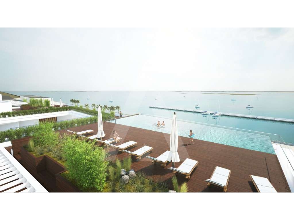 Apartamento T2 novo, com piscina comum, na fantástica Marina de Olhão. - Grande imagem: 2/16