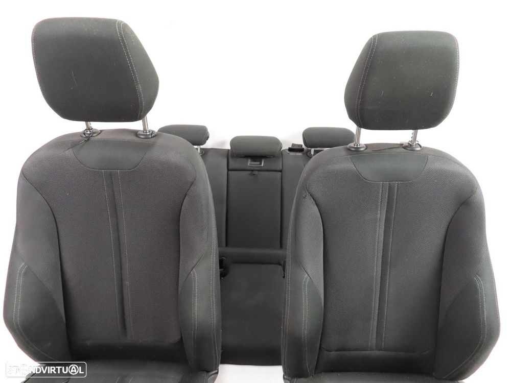Interior desportivo em Tecido Usado / Original BMW 1 (F20) - 2