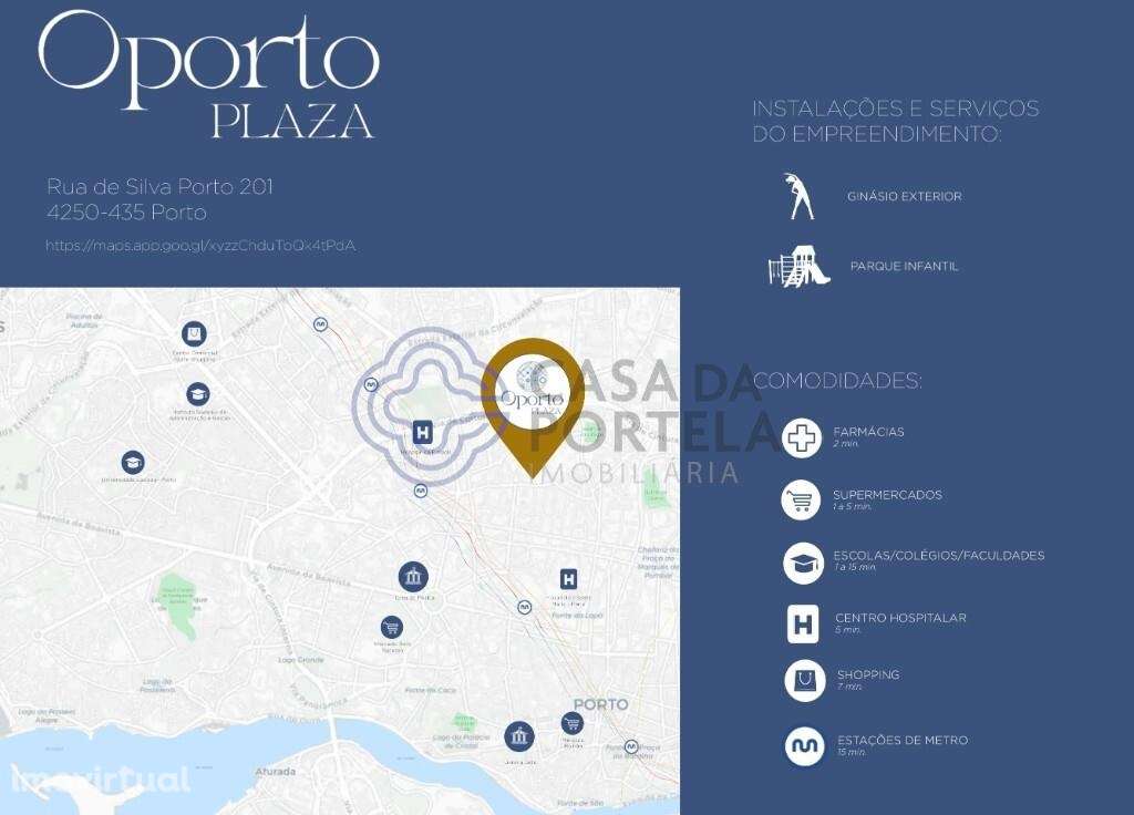 Apartamento T2+1, Empreendimento New Oporto Plaza, Paranhos, Porto - Grande imagem: 4/23