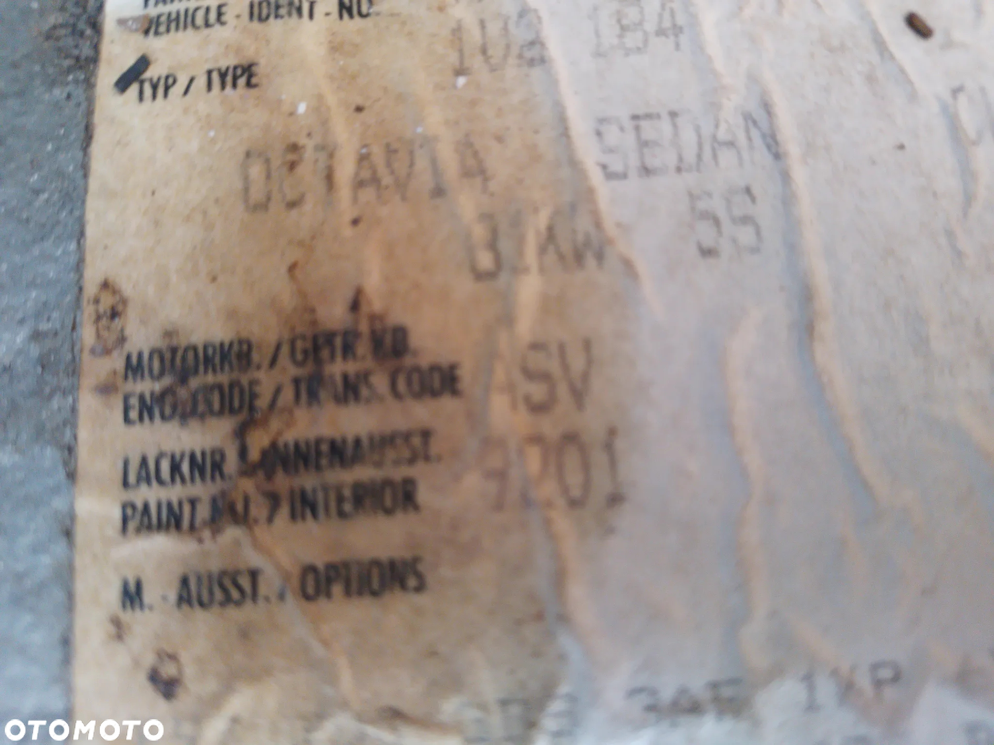SKODA OCTAVIA I LIFT 00-10  1.9 TDI ASV 9201 ZACISK PRAWY LEWY - 29