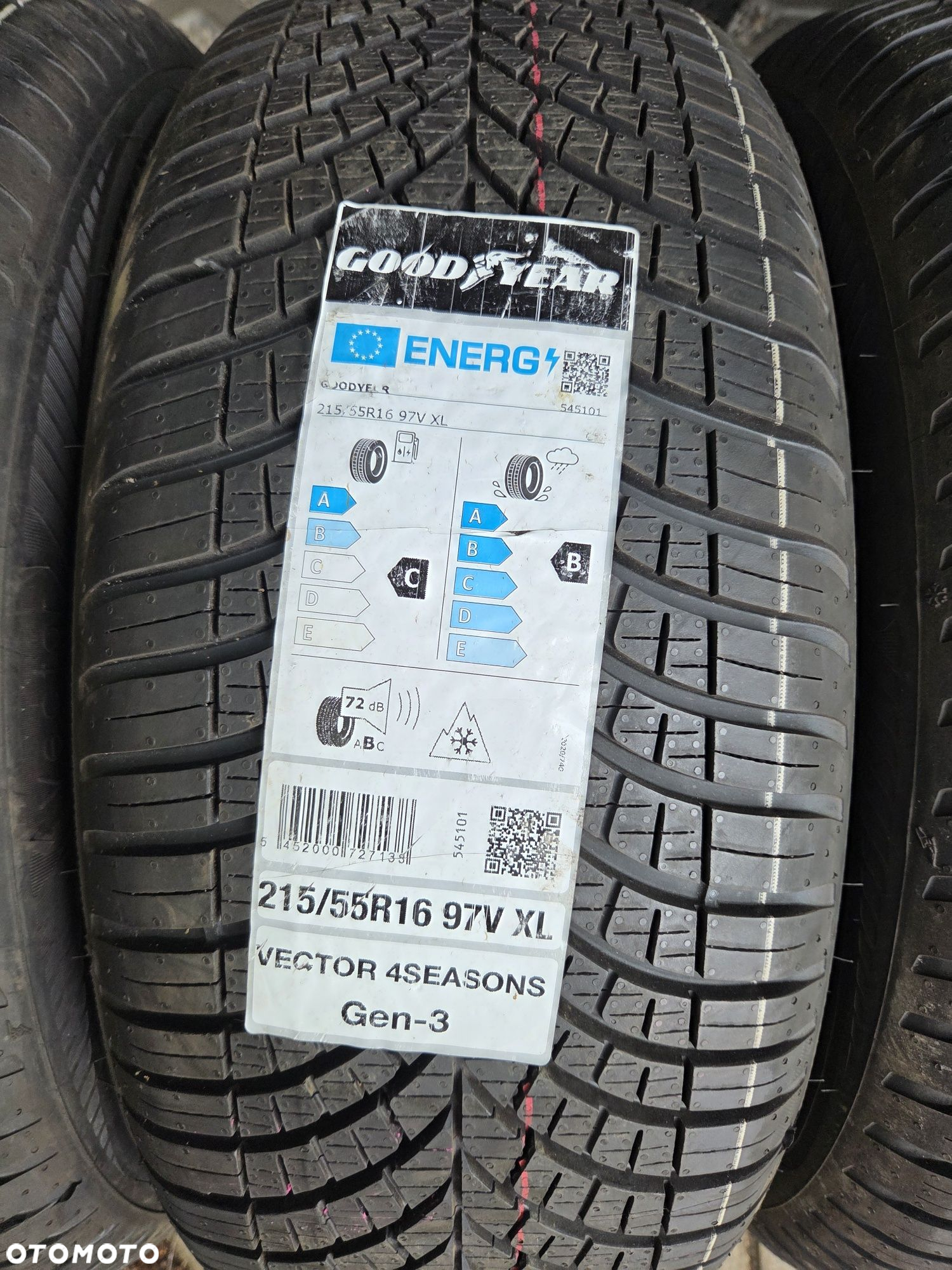 opony nowe 215/55R16 Goodyear vector 4season Gen-3 - 3