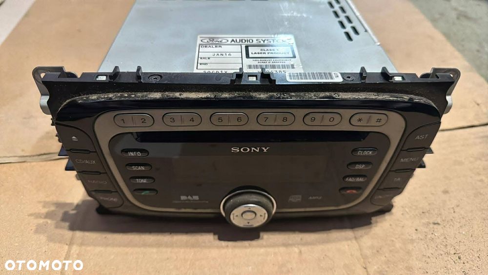 radio sony ford mondeo mk4 s-max mk1 lift - 1