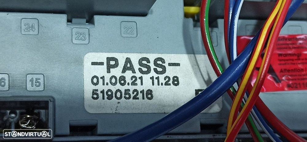 CAIXA DE RELÉS/ FUSÍVEIS FIAT NUOVA 500 (150) FIAT 500 HYBRID MY DOLCEVITA 1 BSG... - 3