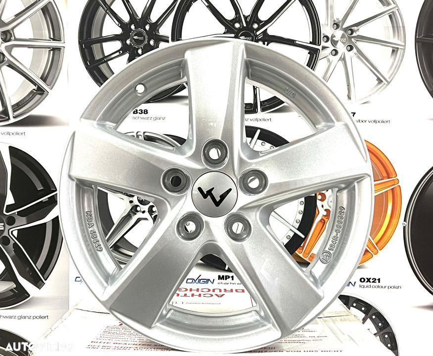 Jante  Vw Golf 5,6,7, Jetta ,Touran , Caddy, 15 inch, noi, originale - 1