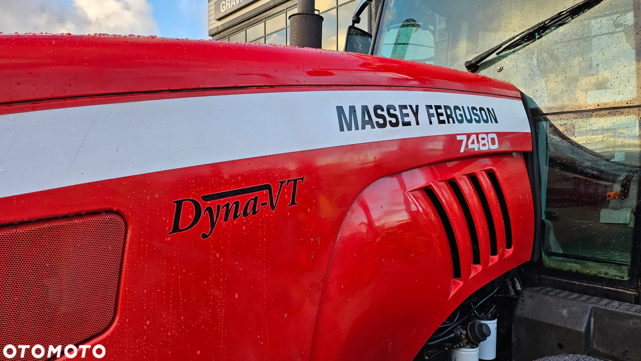 Massey Ferguson MF 7480, Dyna-VT, 6-cyl, pneumatyka, przedni TUZ + WOM - 2