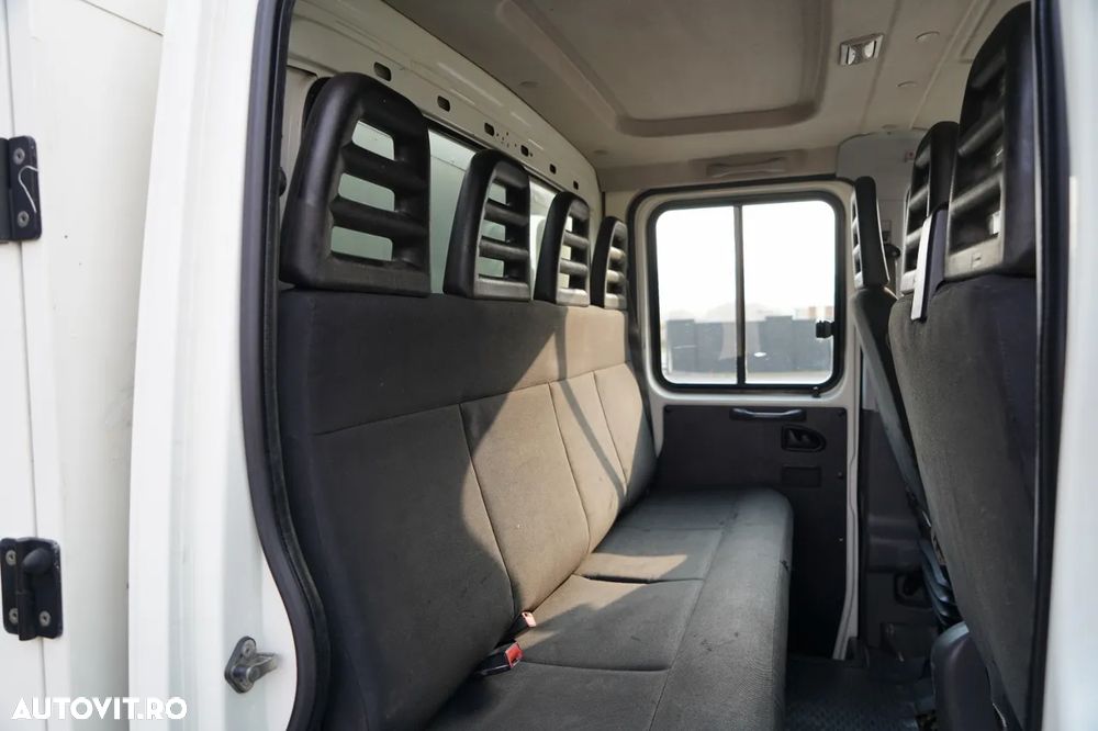 Iveco AILY 35-130 / BASCULATOR / CU OPȚIUNI MIXTE - 7 LOCURI / DOUĂ LOCURI / MANUAL / - 37