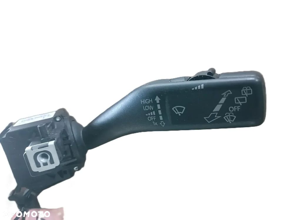 VOLKSWAGEN GOLF VI 6 08-16 r. MANETKA PRZEŁĄCZNIK WYCIERACZEK 1K0953519H + - 1