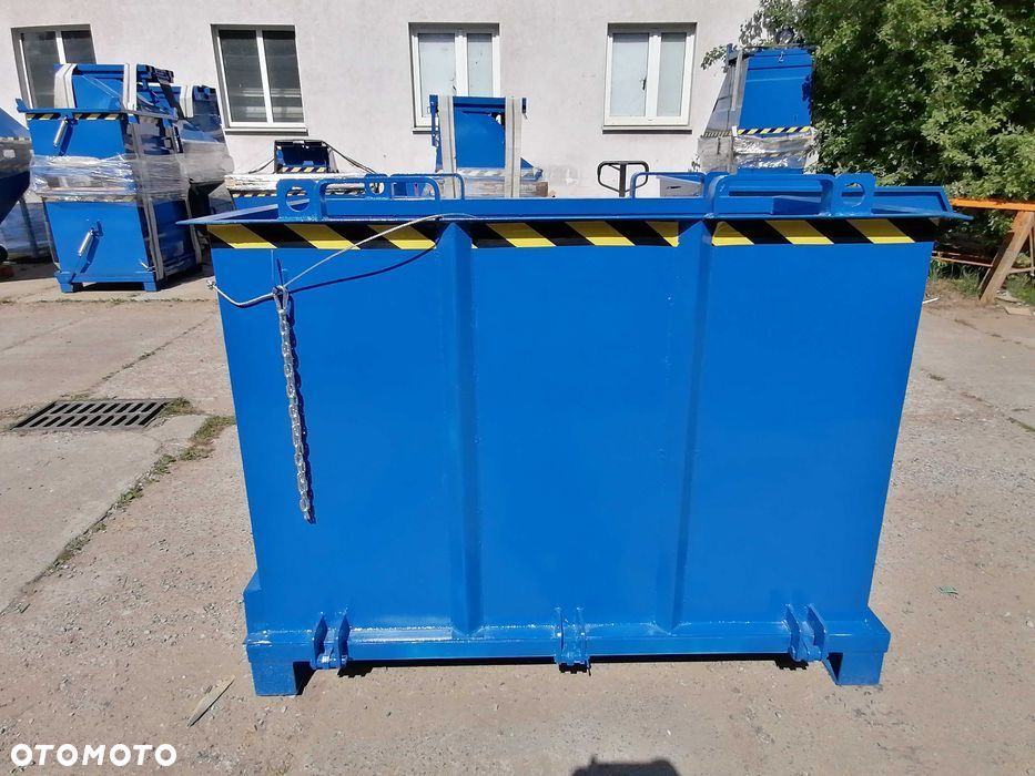 Idealny Na Plac Budowy Pojemnik Z otwieranym Dnem PMD 1500L.KONTENER - 2