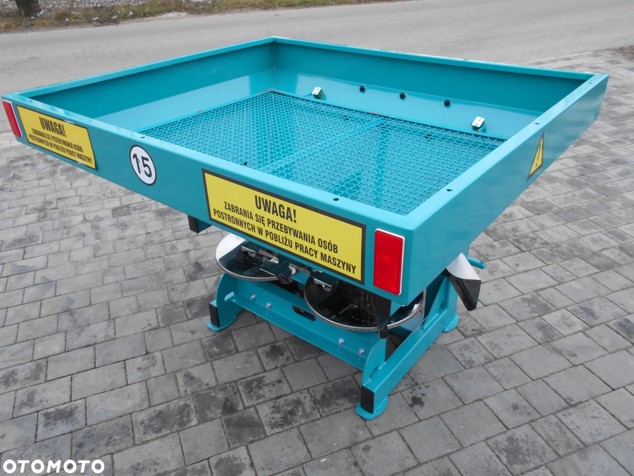 Janpol rozsiewacz nawozu:600,800,1000,1200l/ SIEWKA/dwulejowy/ hydrauliczny/Darmowy transport - 6