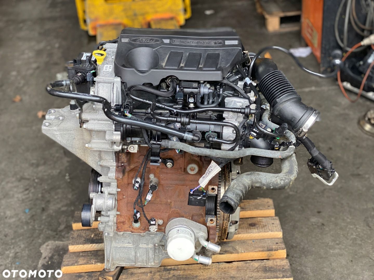 Silnik Ford Fiesta 1.0 EcoBoost 2020r 17tyś km, M0JB, MOJB - 1