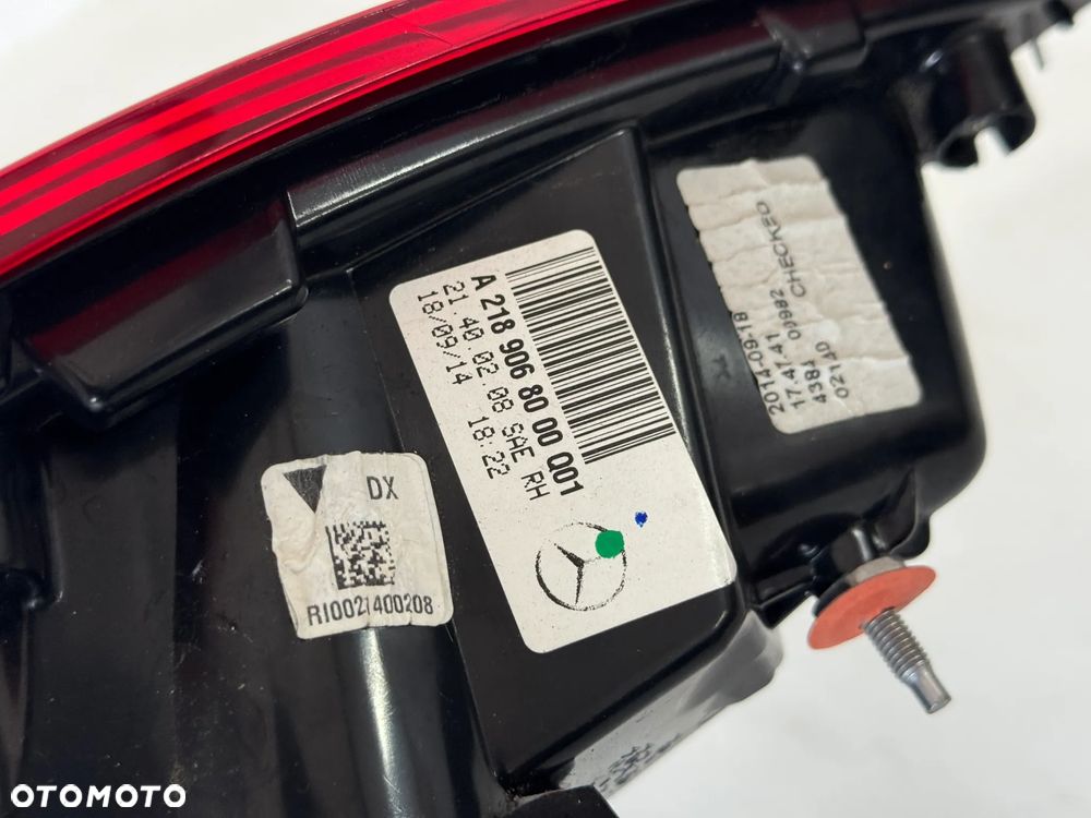 Mercedes Benz CLS W218 Lampa prawy tył Europa a2189068000 - 8