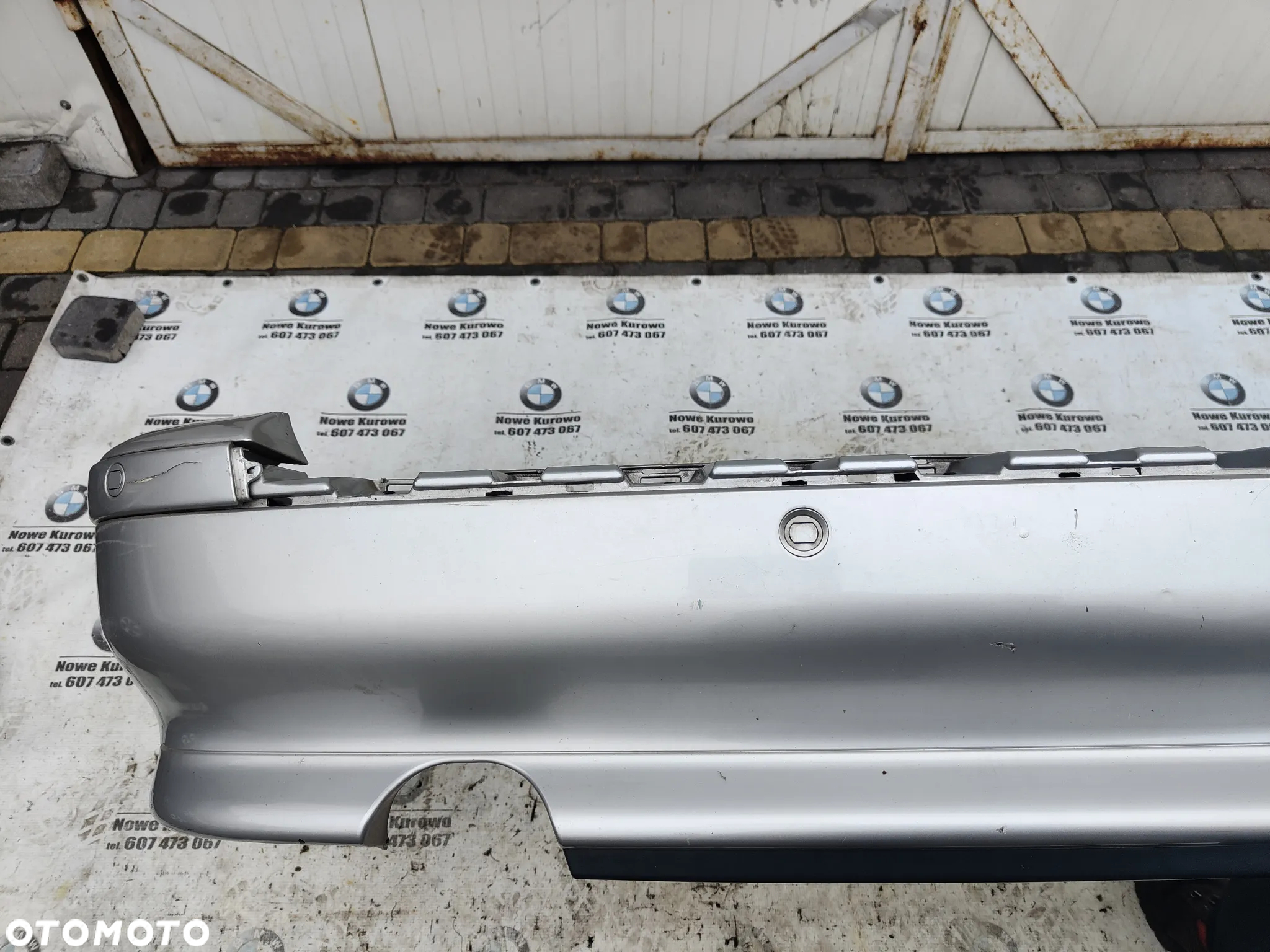 BMW E39 Kombi Zderzak tylny tył titansilber - 6