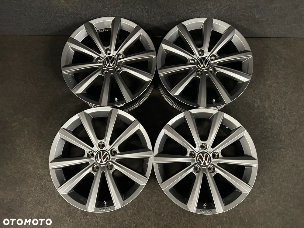 Alufelgi Tiguan II, T-Roc, Passat B8, Golf 7, 8, Touran 17 cali 5x112 4szt. Ładne! - 3