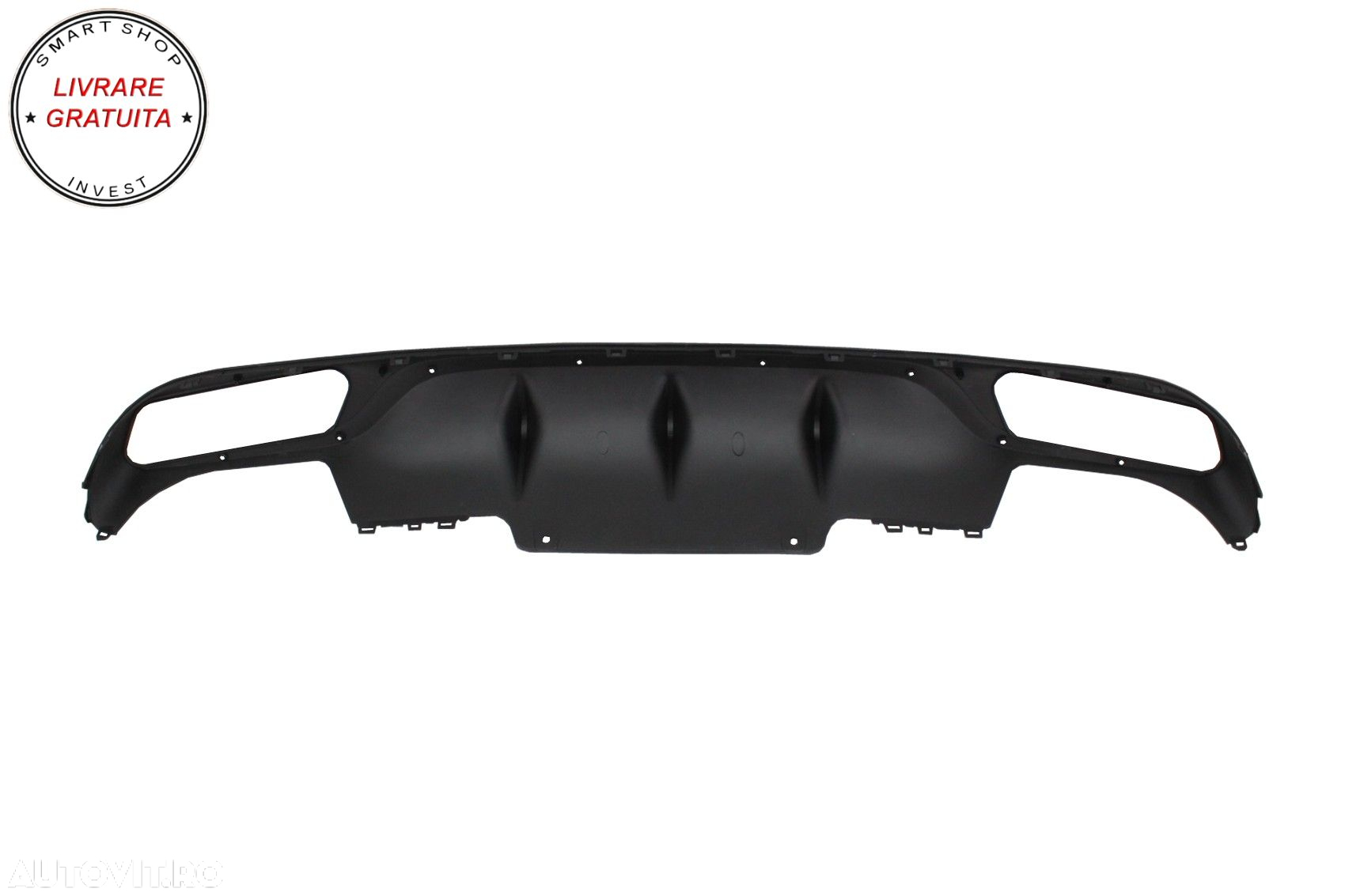 Difuzor Bara Spate cu Ornamente Tobe Mercedes E-Class W213 S213 Standard (2016-201- livrare gratuita - 6