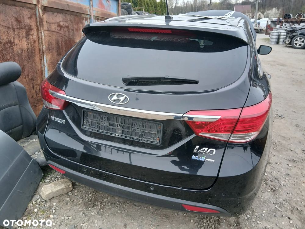 Hyundai I40 10- 1.7 CRDI D4FD Euro 5   Lakier UB6  silnik skrzynia drzwi   zderzak klapa błotnik błotnik - 4