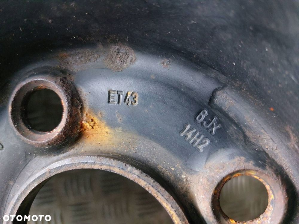 KOŁO ZAPASOWE ZAPAS 4x100 6Jx14  FI57,1 185/60R14 1H0601027A VW GOLF - 3