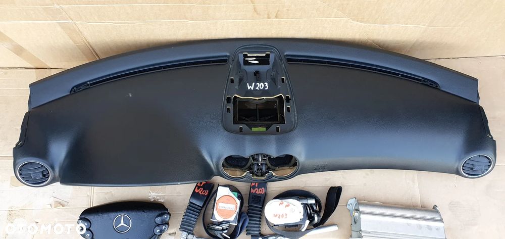 Konsola AIRBAG poduszki sensor Mercedes W209 - 2