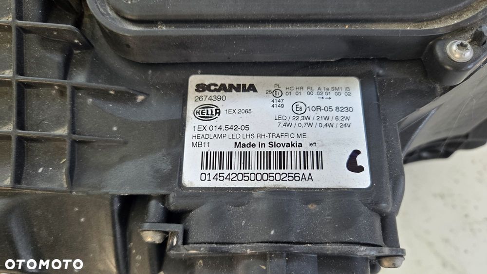 Lampa przednia reflektor Full led Scania 2674390 - 5