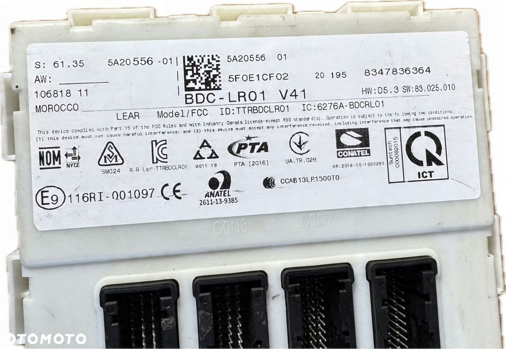 M84 BMW X2 F39 MODUŁ STEROWNIK KOMFORTU BDC FEM 5A20556 - 6