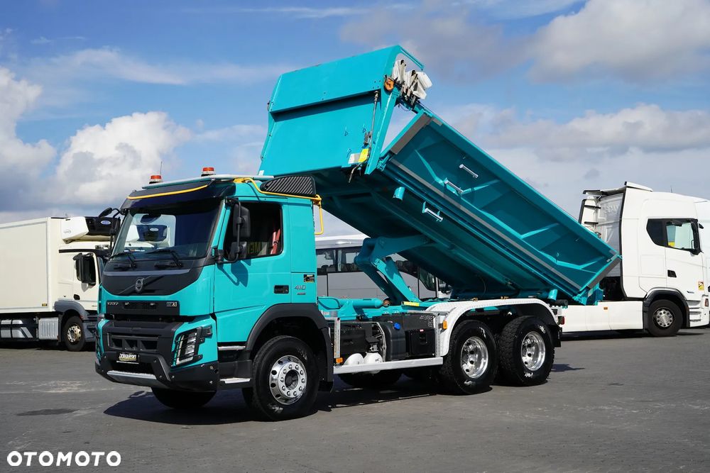 Volvo / FMX / 410 / E 6 / WYWROTKA / 6 X 4 / HYDROBURTA / OŚ PODNOSZONA - 1