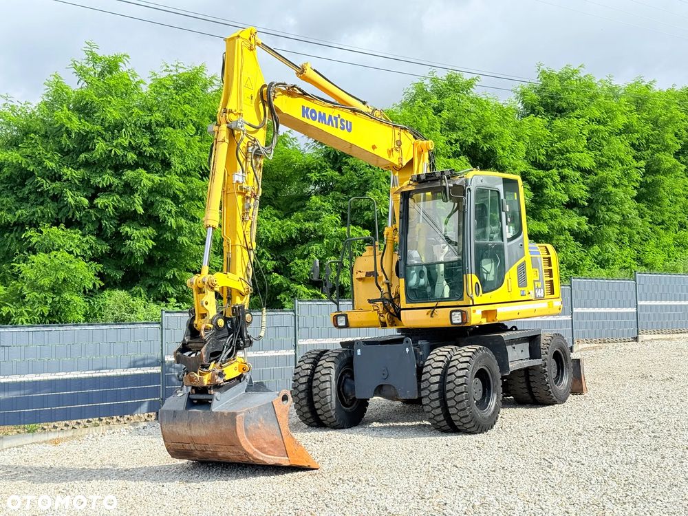 Komatsu * Komatsu PW 148  *ROTOTILT * Sprowadzona * Koparka Kołowa * - 3