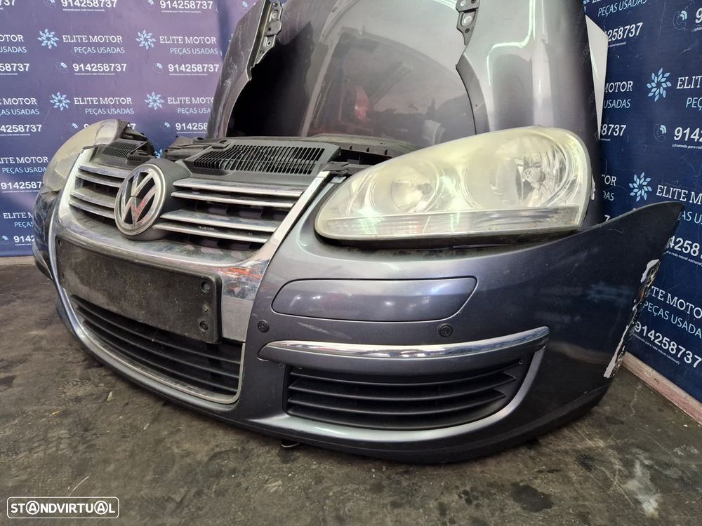 Frente completa usada VW JETTA GOLF V VARIANT VOLKSWAGEN 2.0 TDI capot parachoques oticas guardalamas - 4