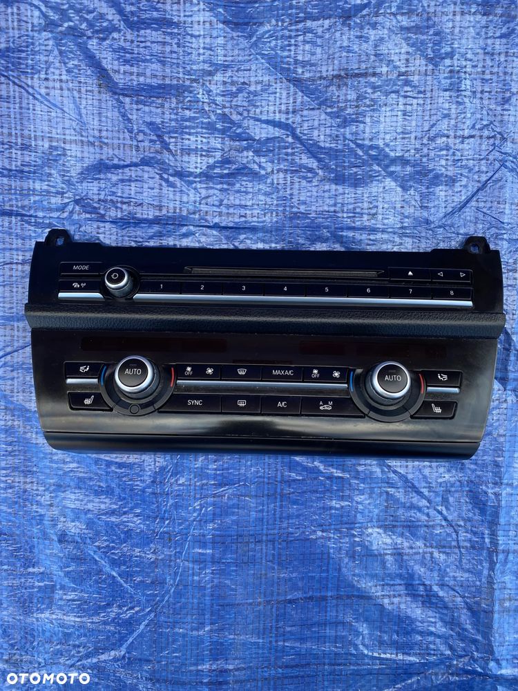 PANEL STEROWANIA KLIMATYZACJI RADIA NAWIEWU BMW F10 F11 LIFT 9352761-01  9352761  16046610 - 1