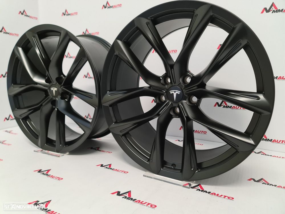 Jantes Tesla Model 3 T Sportline Matte Black 21 (5x120) - 2
