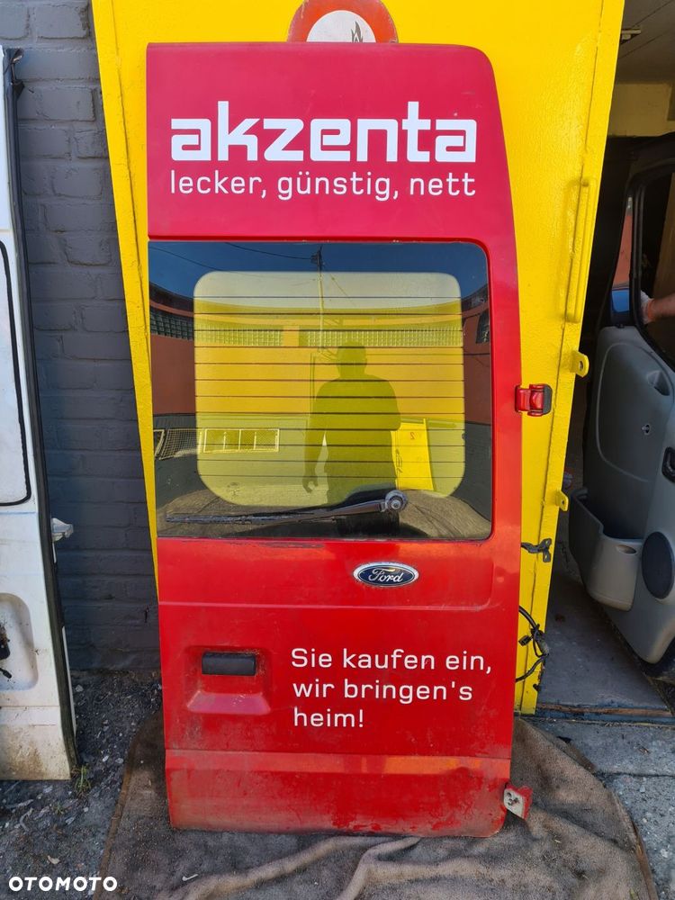 drzwi skrzydłowe prawe tylne kompletne ford transit mk6 mk7 - 1